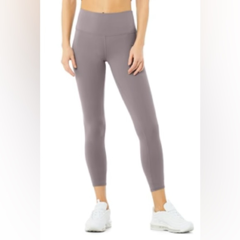 Alo Yoga small 7/8 high-waist airbrush leggings - Purple dusk